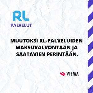 Muutoksia maksuvalvontaan ja saatavien perintään.